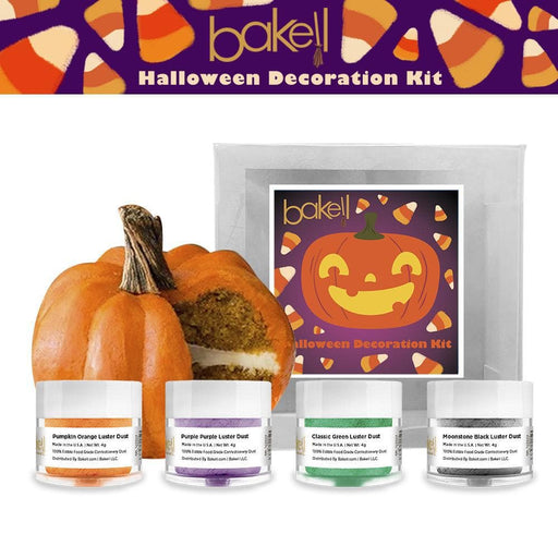 Halloween Combo Pack  | Edible Luster Dust 4 Piece Set  | Bakell