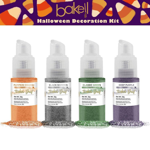 Halloween Orange & Black 4 PC Tinker Dust Spray Set | Bakell