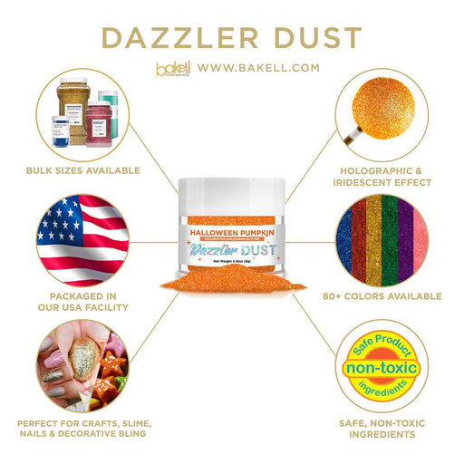 Halloween Pumpkin Dazzler Dust® Private Label-Private Label_Dazzler Dust-bakell