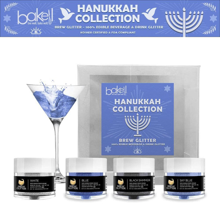Combo Pack Deal - Hanukkah Brew Glitter for Drinks - bakell.com