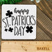 Buy Happy St. Patrick's Day Stencil - Irish Stencils For Sale - Bakell