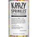 Heart Key Shaped Sprinkles by Krazy Sprinkles® | Bakell.com
