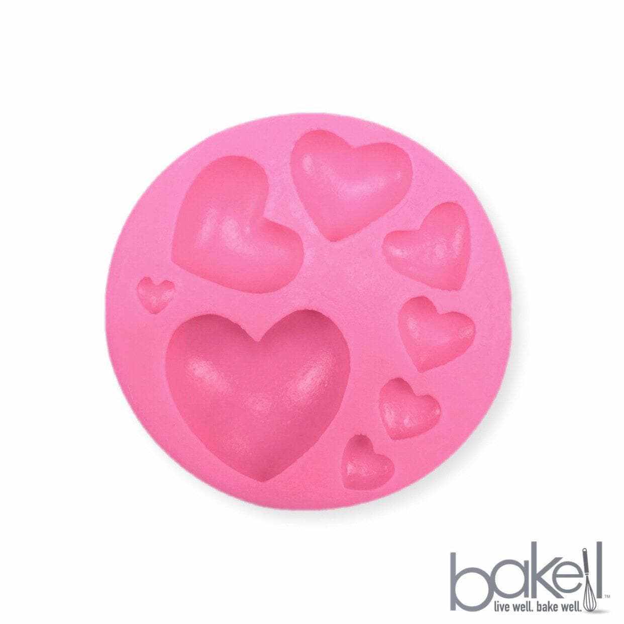 Two Kissing Lips Valentine's Day Love Fashion Silicone Mold - Bakell