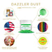 Private Label Heat Green Dazzler Dust® | Green Craft Glitter | Bakell