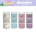 Easter Krazy Sprinkles® Pack C | 4PC Set Bunny Head Sprinkles | Bakell