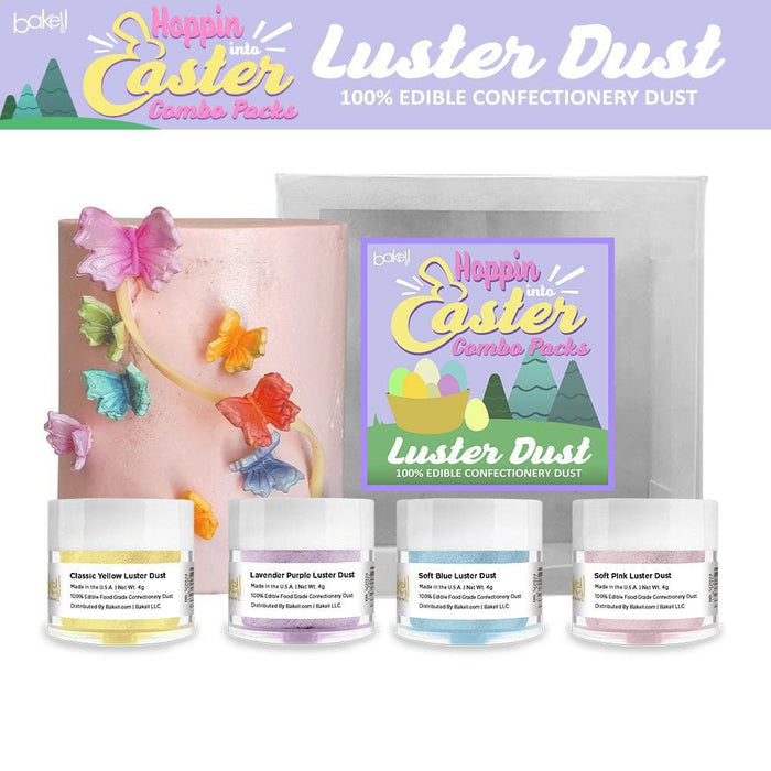 Hoppin Into Easter Luster Dust Combo Pack Collection A (4 PC SET)-Luster Dust_Combo Pack-bakell