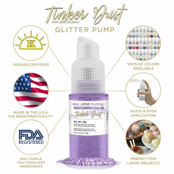 Easter Tinker Spray Pump Combo Pack A | 4 PC Set Pretty Colors | Bakell