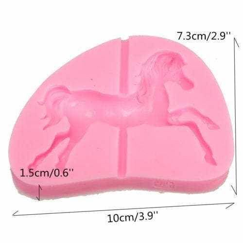 Horse / Pony Carousel Silicone Mold-Silicone Molds-bakell
