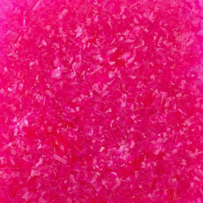 Hot Pink Edible Shimmer Flakes 4 Gram Jar-Edible Flakes_Google Feed-bakell