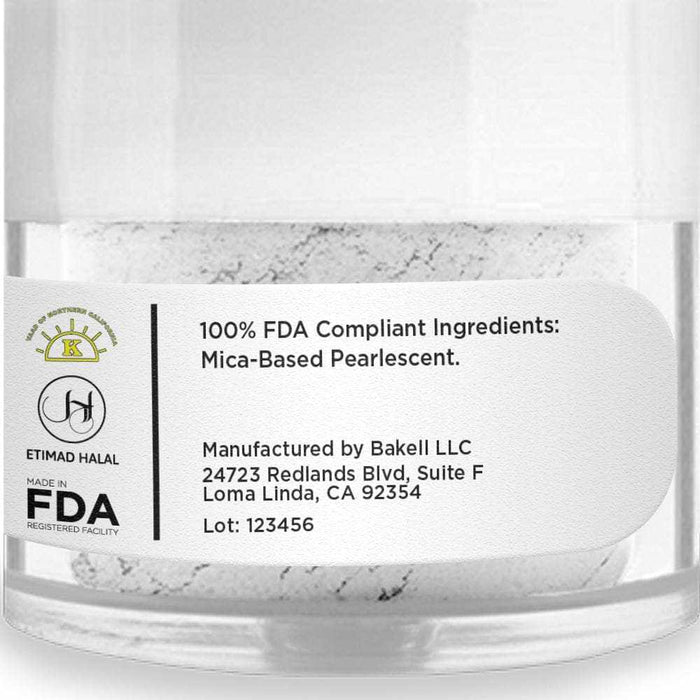 Ice Queen White Luster Dust Wholesale | Bakell