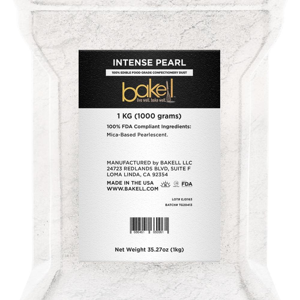 Intense Pearl White Luster Dust Wholesale | Bakell