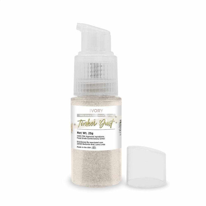 Buy Ivory  Glitter 25g Spray  Pump | Tinker Dust® | Bakell