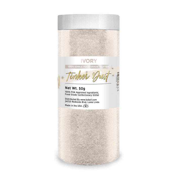Ivory Edible Tinker Dust, Bulk | #1 Site for Edible Glitters