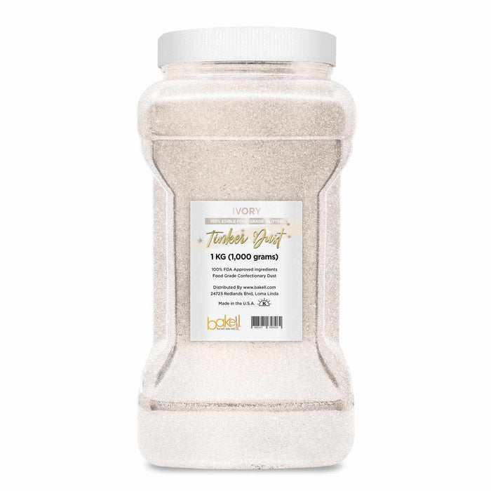Ivory Edible Tinker Dust, Bulk | #1 Site for Edible Glitters
