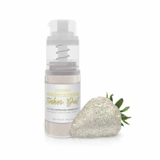 Buy Ivory  Glitter 4g Spray  Pump | Tinker Dust® | Bakell