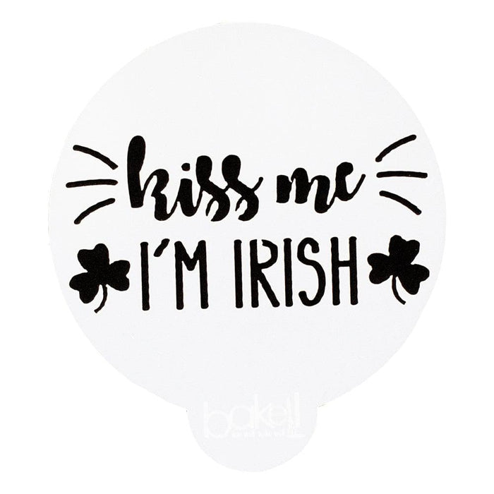 Buy Kiss Me Irish Stencil - Irish Stencils From Only $6.89 - Bakell