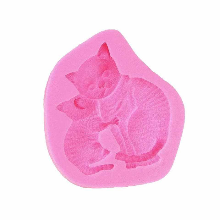 Cat Kittens Silicone Mold | 3 Inch from Bakell.com