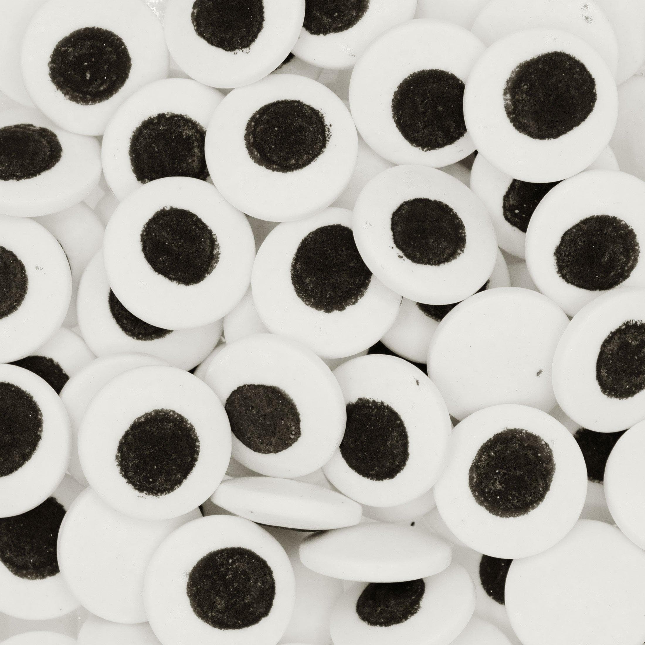Wilton Edible Black and White Candy Eyeball Sprinkles