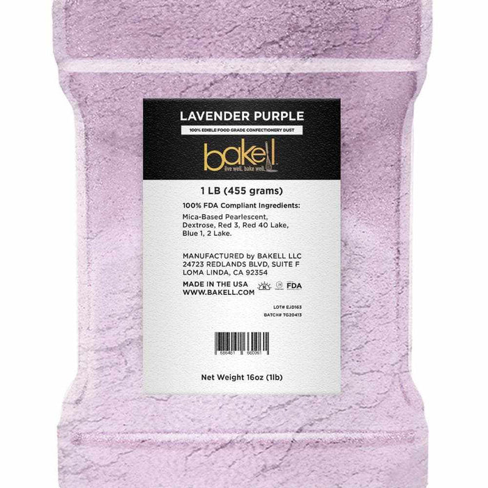 Buy Bulk Size Lavender Purple Luster Dust | Bakell