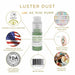 New! Miniature Luster Dust Spray Pump | 4g Leaf Green Edible Glitter