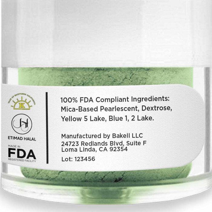 Leaf Green Luster Dust Wholesale | Bakell