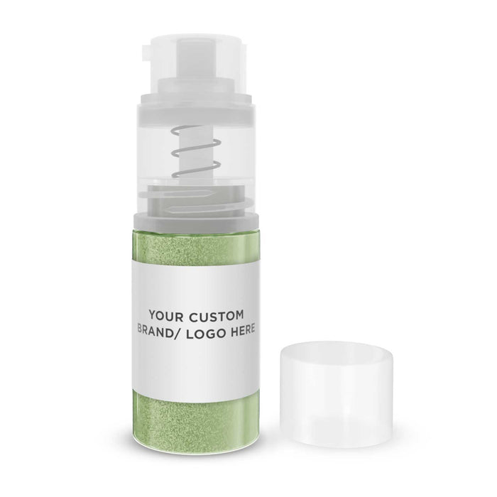 Leaf Green Tinker Dust Mini Spray Pump Private Label | Your Brand Here