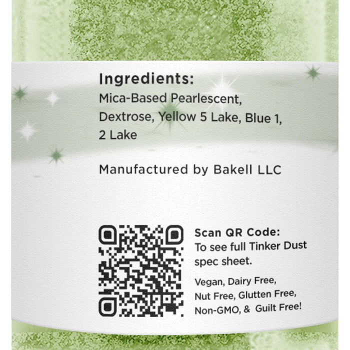 Leaf Green Tinker Dust Glitter Private Label | Bakell
