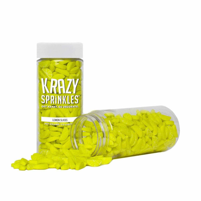 Lemon Slices Shaped Sprinkles-Krazy Sprinkles_HalfCup_Google Feed-bakell