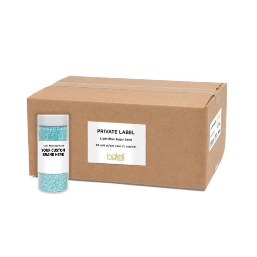 Light Blue Pearl Sugar Sand | Private Label  (48 units per/case) | Bakell