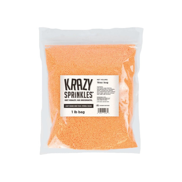 Faux Sprinkles- Orange Sprinkles – K & C glitterz