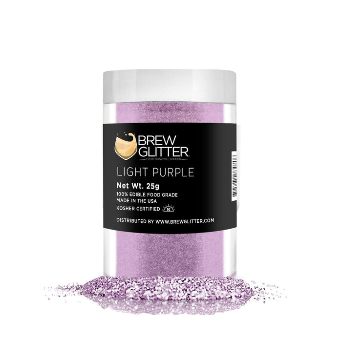 Light Purple Brew Glitter®, Bulk Size | Beverage Glitters from Bakell
