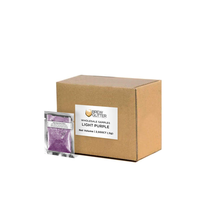 Light Purple Brew Glitter Sample Packs Wholesale | Bakell