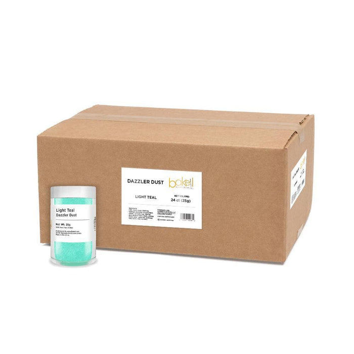 Light Teal Dazzler Dust® Glitter Wholesale-Wholesale_Case_Dazzler Dust-bakell
