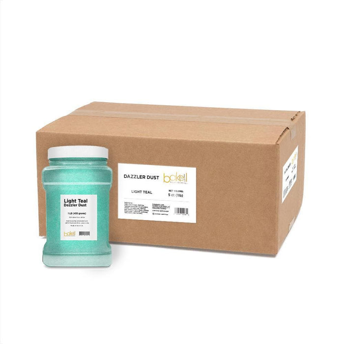 Light Teal Dazzler Dust® Glitter Wholesale-Wholesale_Case_Dazzler Dust-bakell