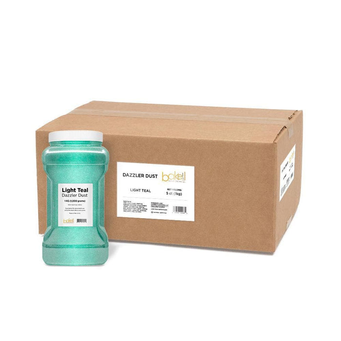 Light Teal Dazzler Dust® Glitter Wholesale-Wholesale_Case_Dazzler Dust-bakell