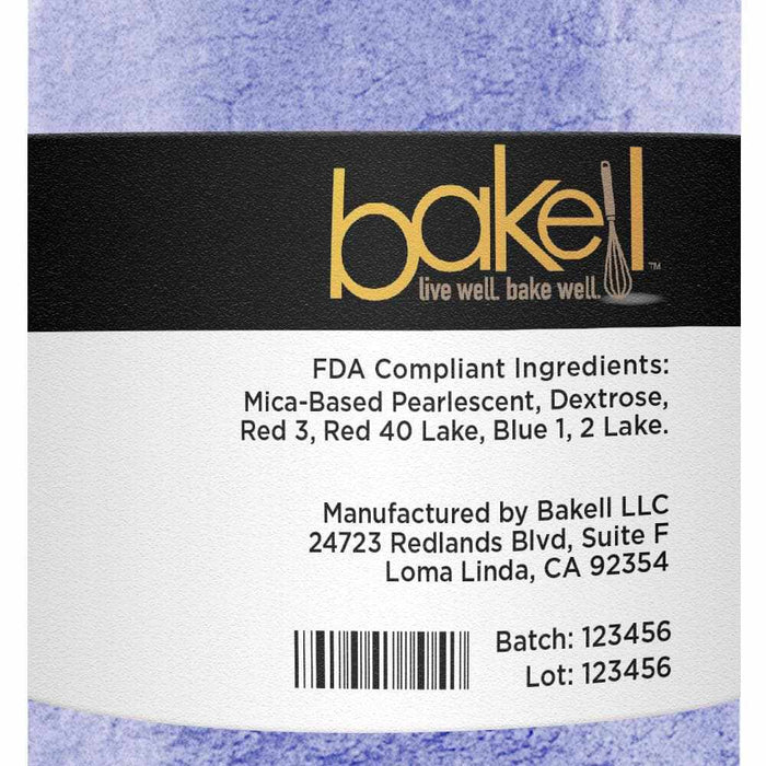 Purple Luster Dust | 100% Edible & Kosher Pareve | Wholesale | Bakell.com