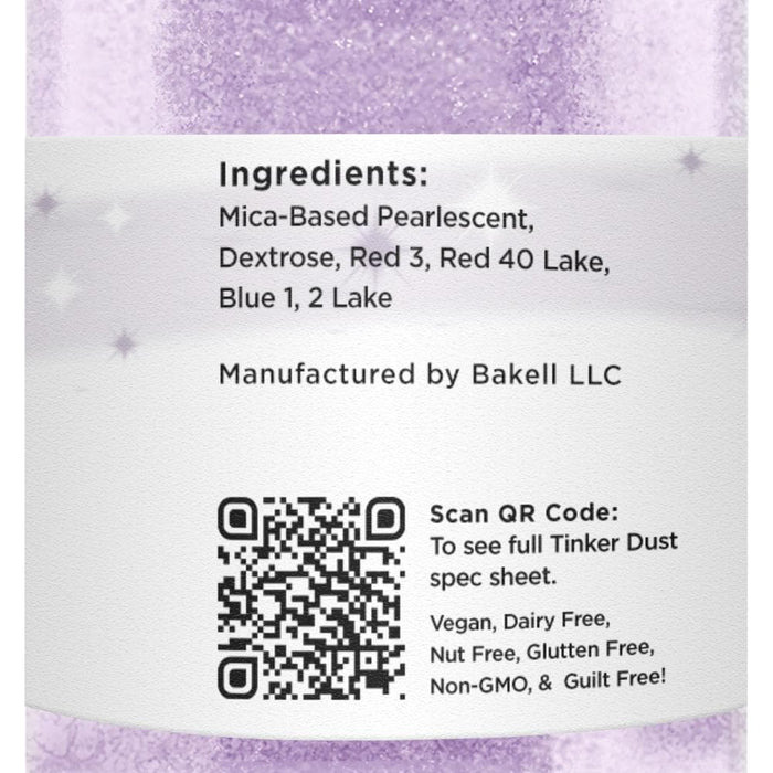 Lilac Purple Tinker Dust Glitter Private Label | Bakell