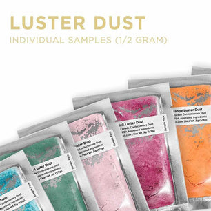 Luster Dust Edible Shimmer Sample Packs | Bakell.com