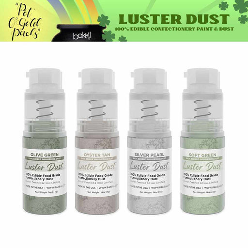 Save on St. Pattys Day Edible Glitter Spray, Glitter Dust For Desserts