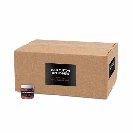 Maroon Brew Glitter Private Label | Bakell