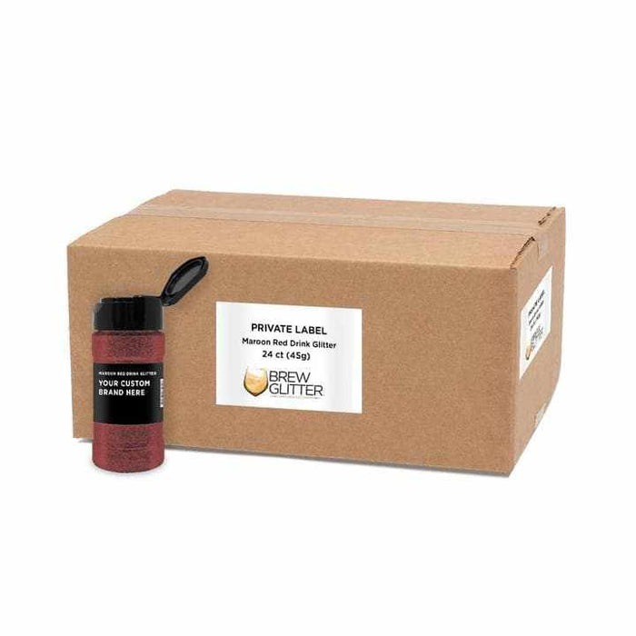 Maroon Brew Glitter Private Label | Bakell