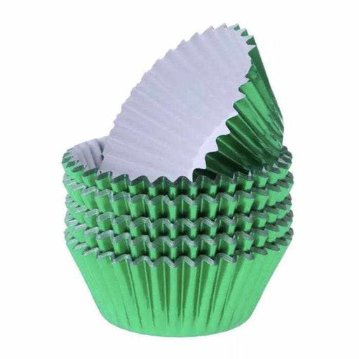 48 Pack Metallic Cupcake Liners Wrappers, Gold Foil Muffin Paper Baking Cups  for Wedding & Party