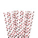 Metallic Red Hearts Cake Pop Party Straws | Bulk Sizes-Cake Pop Straws_Bulk-bakell