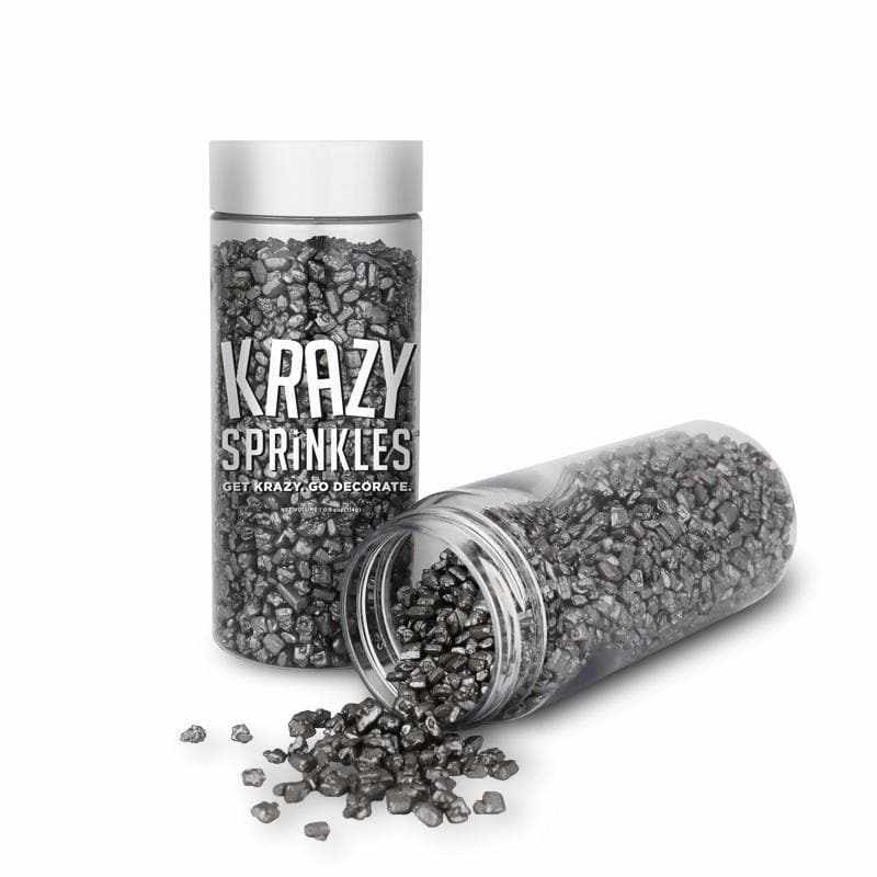 Silver Metallic Sprinkles | Krazy Sprinkles | Bakell