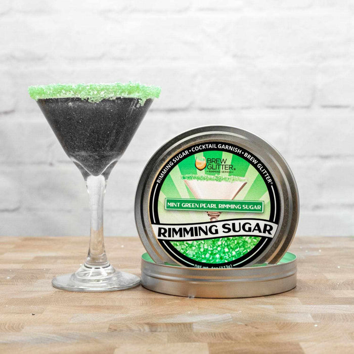 Buy Mint Green Cocktail Rimming Sugar - Mint Green Sugar - Bakell.com