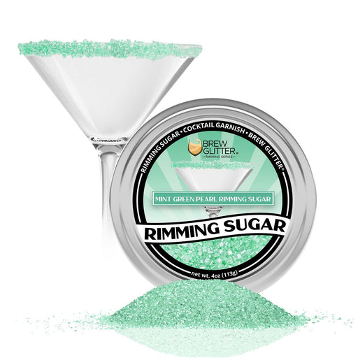 Buy Mint Green Cocktail Rimming Sugar - Mint Green Sugar - Bakell