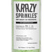 Mint Green Pearl Sugar Sand by Krazy Sprinkles®| Wholesale Sprinkles