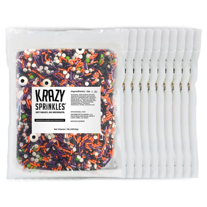 Monster Mash Sprinkles Mix by Krazy Sprinkles®|Wholesale Sprinkles