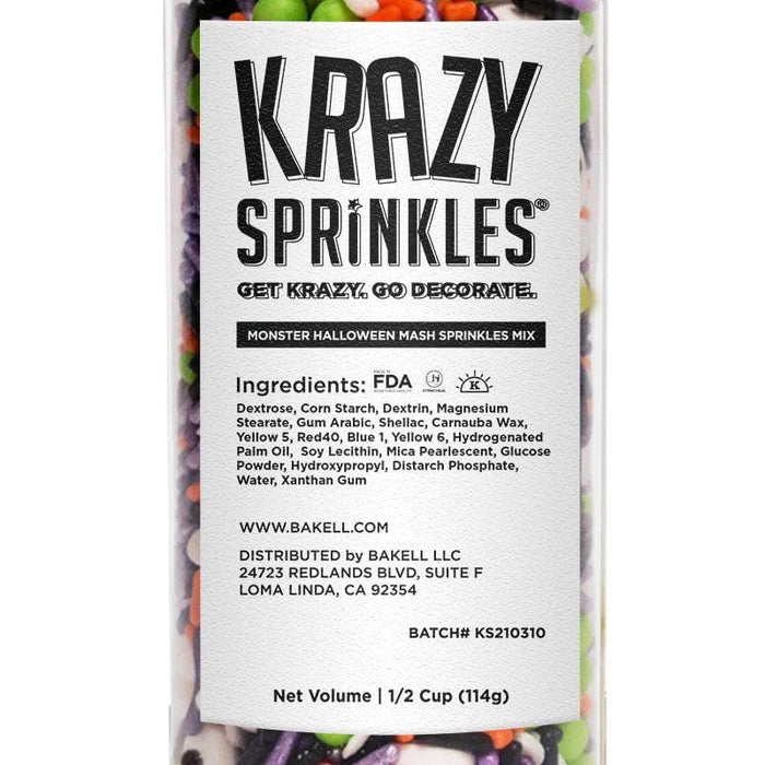 Monster Mash Sprinkles Mix by Krazy Sprinkles®