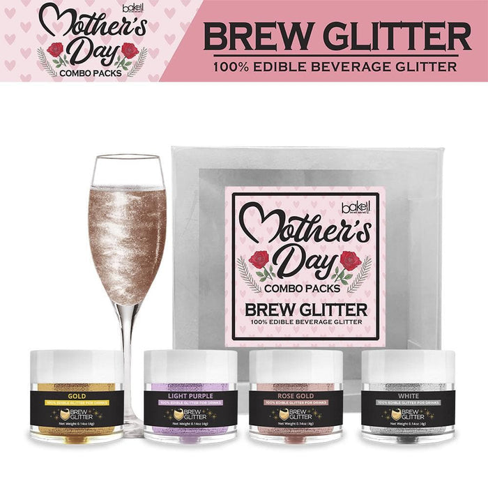 Mother's Day Brew Glitter Combo Pack Collection B (4 PC SET)-Brew Glitter_Pack-bakell